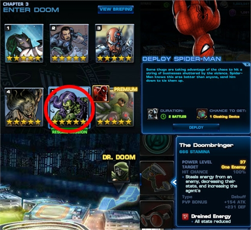 Avengers Alliance misión 2