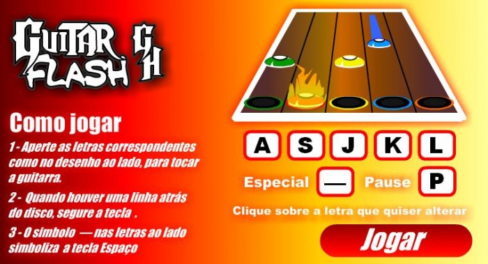 El mejor Guitar Hero online Comenzar Juego