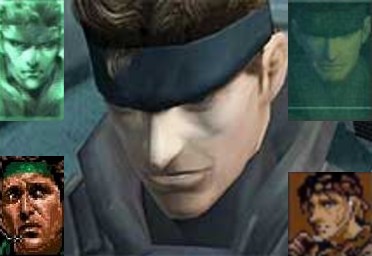 SOLID SNAKE COLLAGE