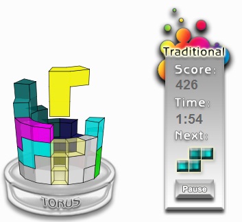 Jugar al Tetris 3D online gratis - Comenzar Juego